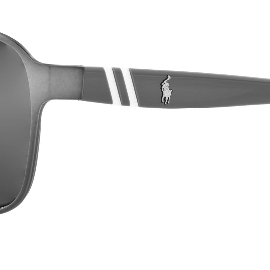 Alternative Image for ProductRalph Lauren Polo Player Sunglasses Grey3