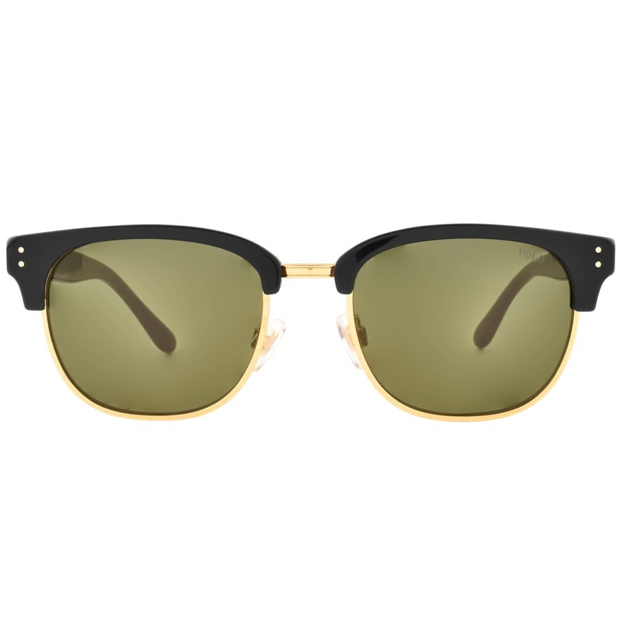 Alternative Image for ProductRalph Lauren Polo Player Sunglasses Black2