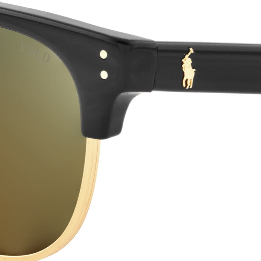 Alternative Image for ProductRalph Lauren Polo Player Sunglasses Black3