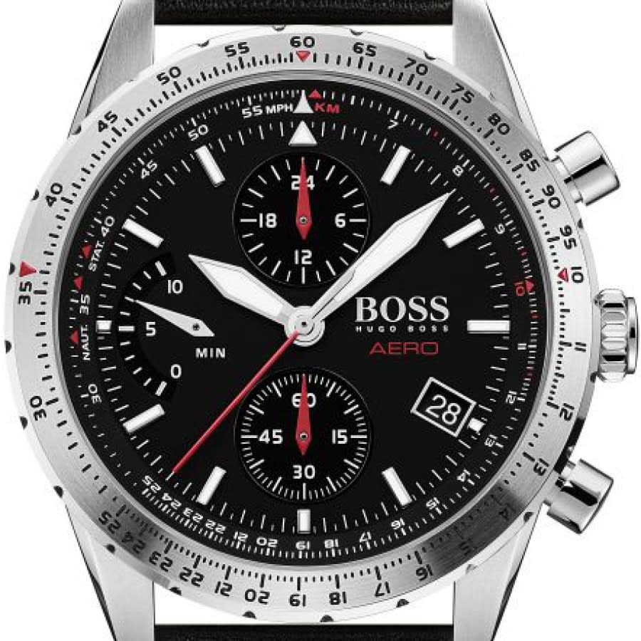 Alternative Image for ProductBOSS HUGO BOSS The Collection Aero Watch Black3