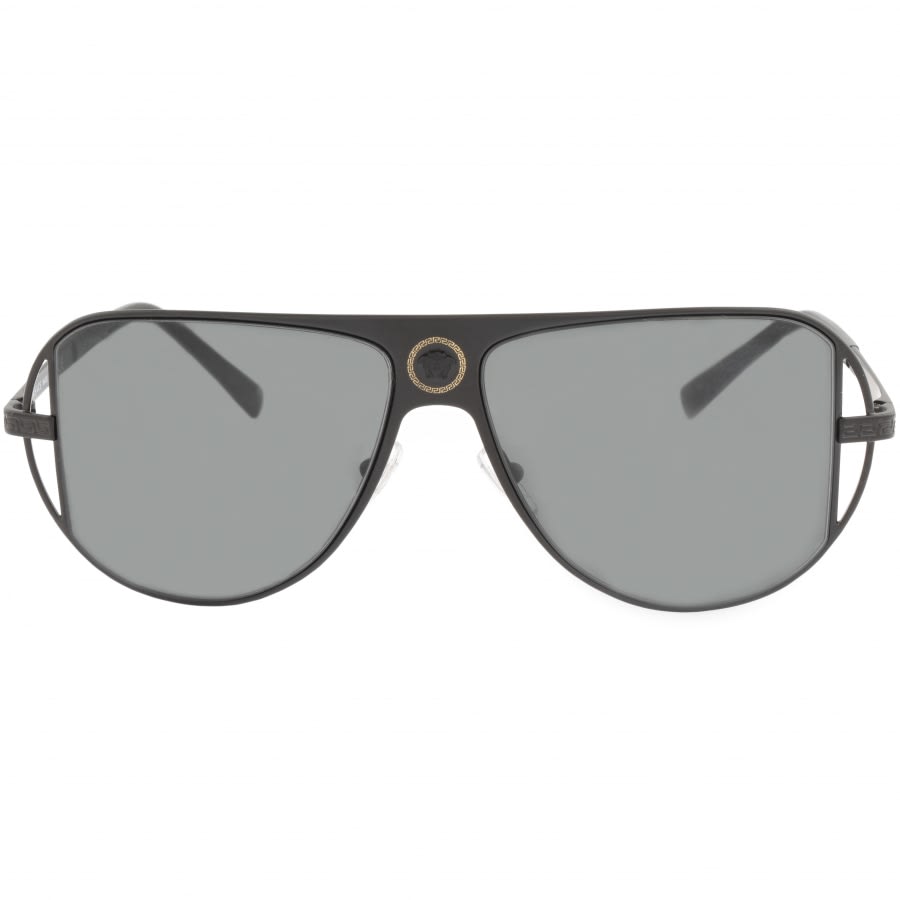 Alternative Image for ProductVersace Medusina Pilot Sunglasses Black2