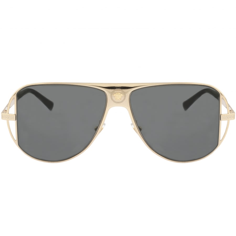 Alternative Image for ProductVersace Medusina Pilot Sunglasses Gold2