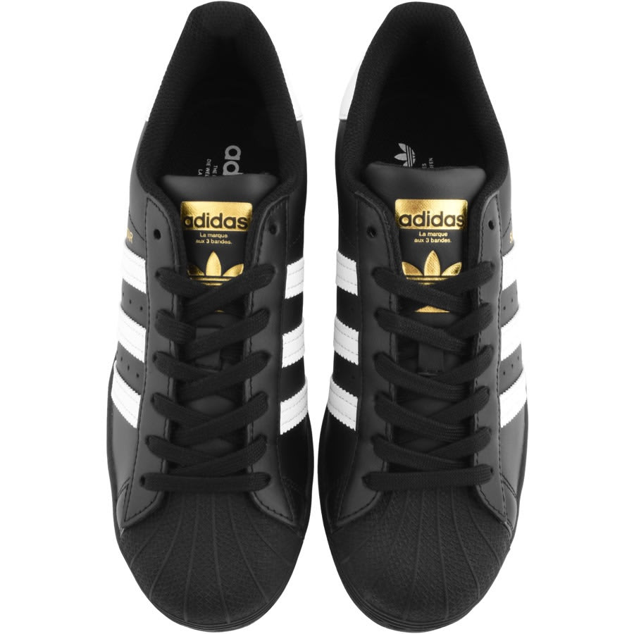 Alternative Image for Productadidas Originals Superstar Trainers Black3