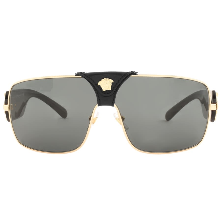 Versace Medusa Sunglasses Black | Mainline Menswear
