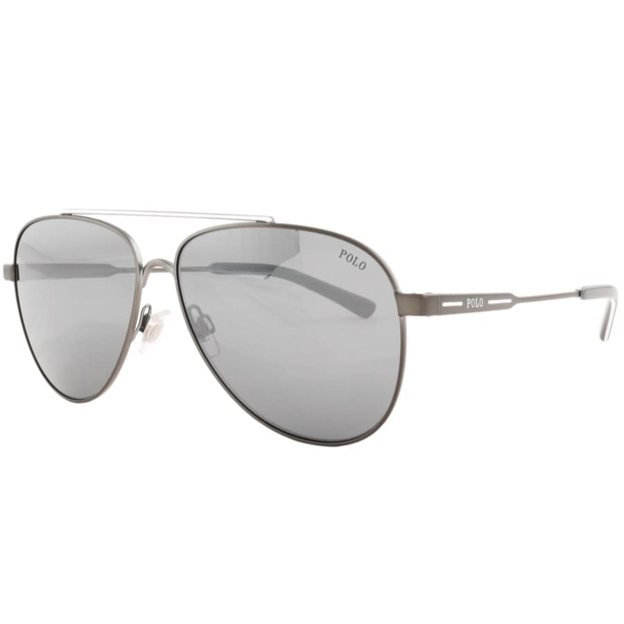 Alternative Image for ProductRalph Lauren Polo Player Sunglasses Grey1