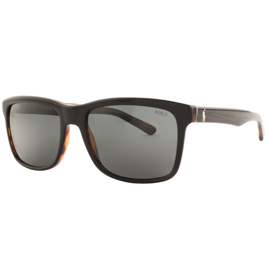 Alternative Image for ProductRalph Lauren Polo Player Sunglasses Black1