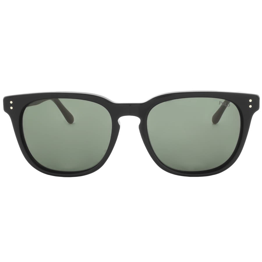 Alternative Image for ProductRalph Lauren Polo Player Sunglasses Black2
