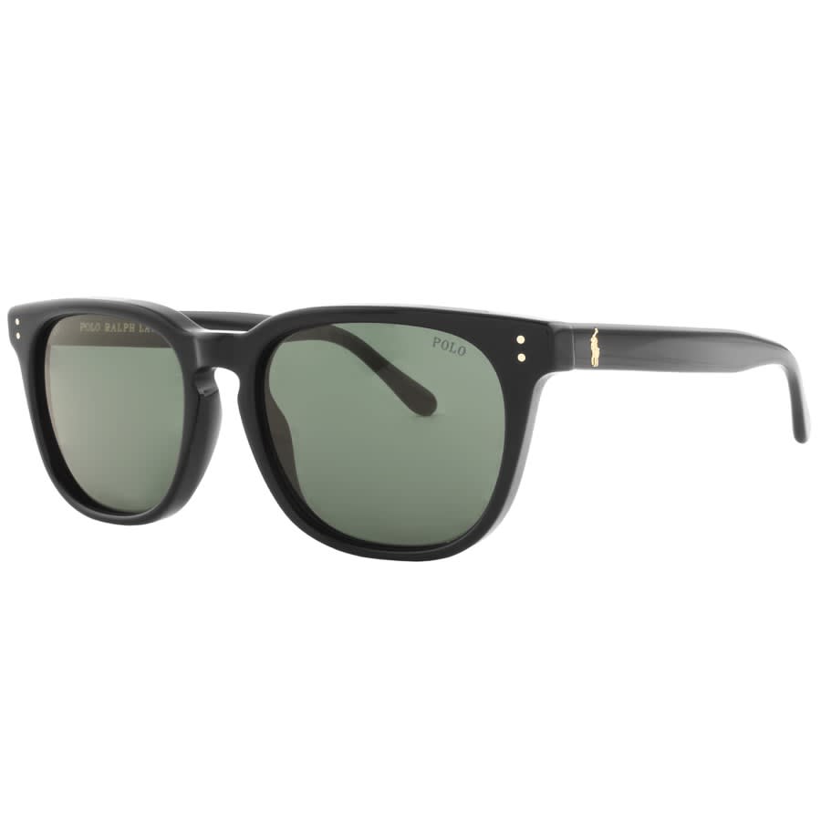 Alternative Image for ProductRalph Lauren Polo Player Sunglasses Black1