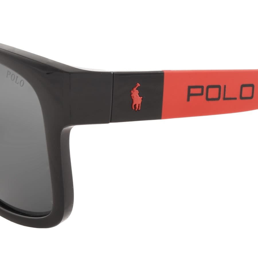 Alternative Image for ProductRalph Lauren Polo Player Sunglasses Black3