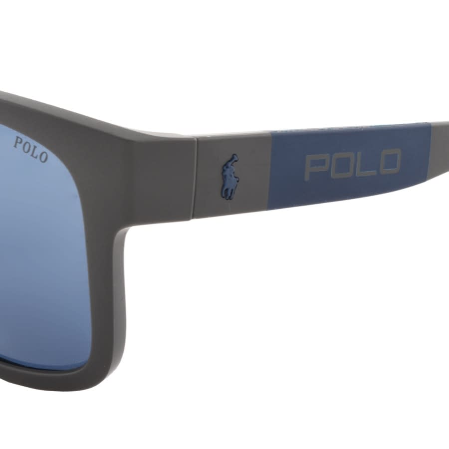 Alternative Image for ProductRalph Lauren Polo Player Sunglasses Grey3