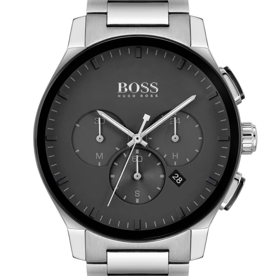BOSS HUGO BOSS Peak Watch Silver | Mainline Menswear