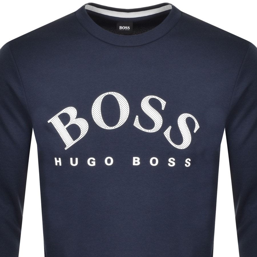 Alternative Image for ProductBOSS Salbo Sweatshirt Navy2