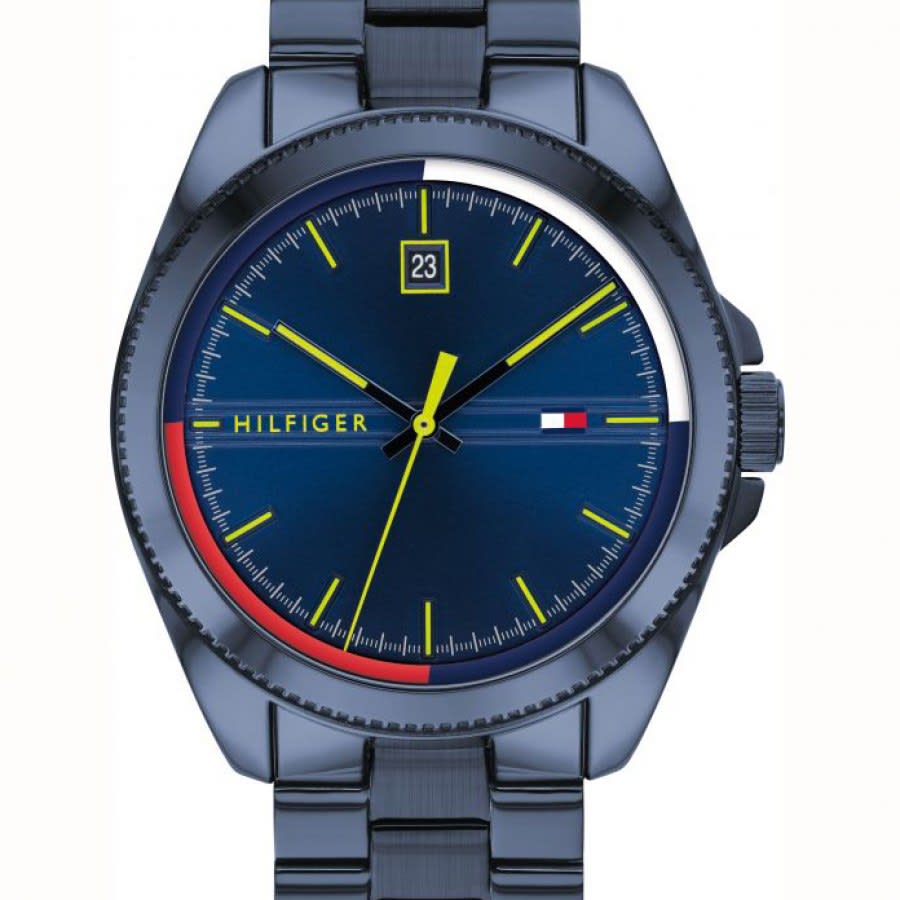 Alternative Image for ProductTommy Hilfiger Riley Chronograph Watch Blue2