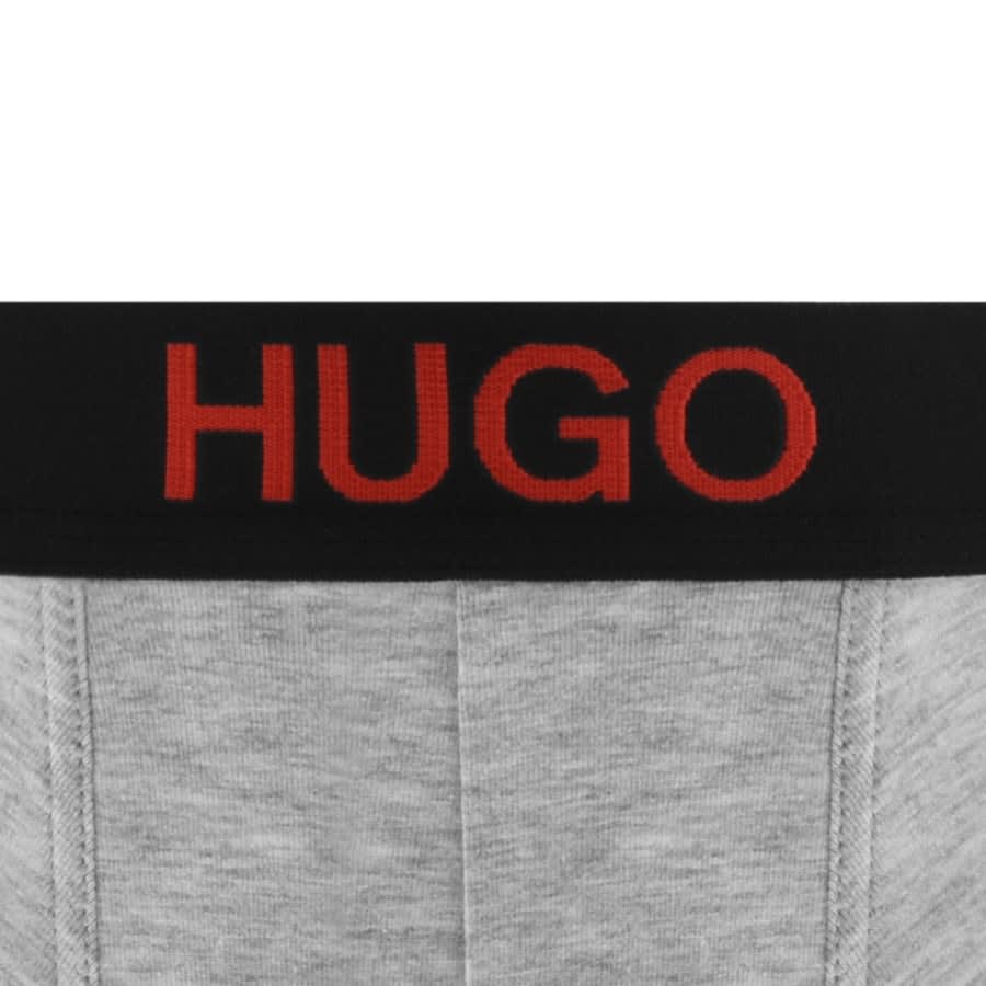 Alternative Image for ProductHUGO Two Pack Brother Boxer Trunks Grey3