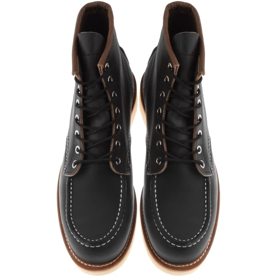 Alternative Image for ProductRed Wing Classic 6 Inch Moc Boots Black3