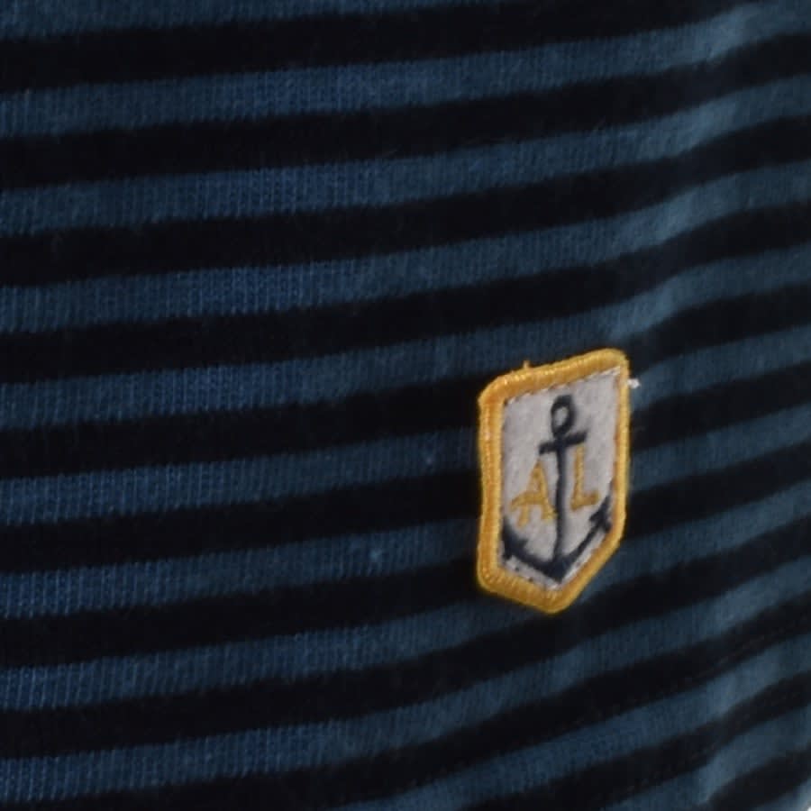 Alternative Image for ProductArmor Lux Heritage Stripe T Shirt Navy3