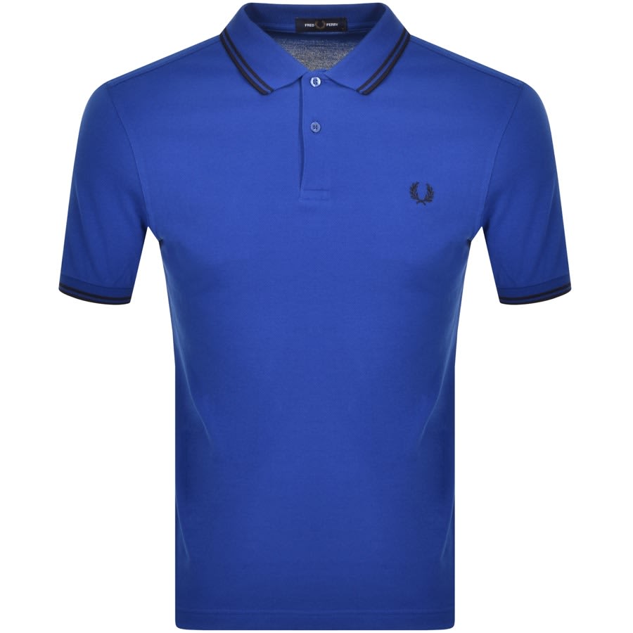 Alternative Image for ProductFred Perry Twin Tipped Polo T Shirt Blue1