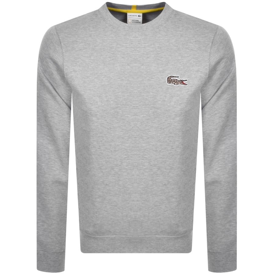 Alternative Image for ProductLacoste Live X National Geographic Sweatshirt Grey1