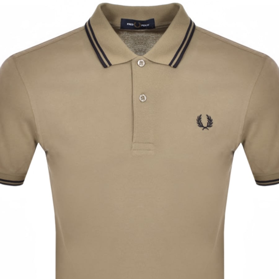 Alternative Image for ProductFred Perry Twin Tipped Polo T Shirt Green2