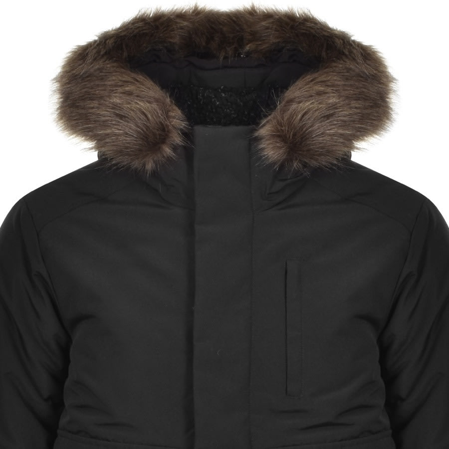 Alternative Image for ProductSuperdry Hooded Everest Jacket Black2