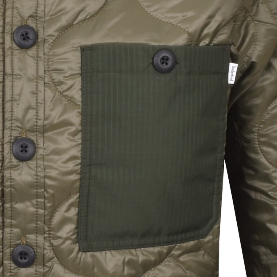 Alternative Image for ProductTimberland Quilted Jacket Green3