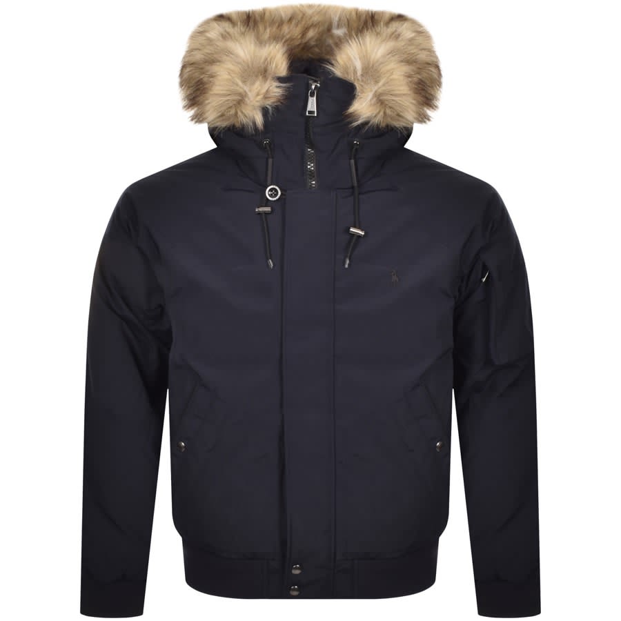 Ralph lauren bomber down jacket navy