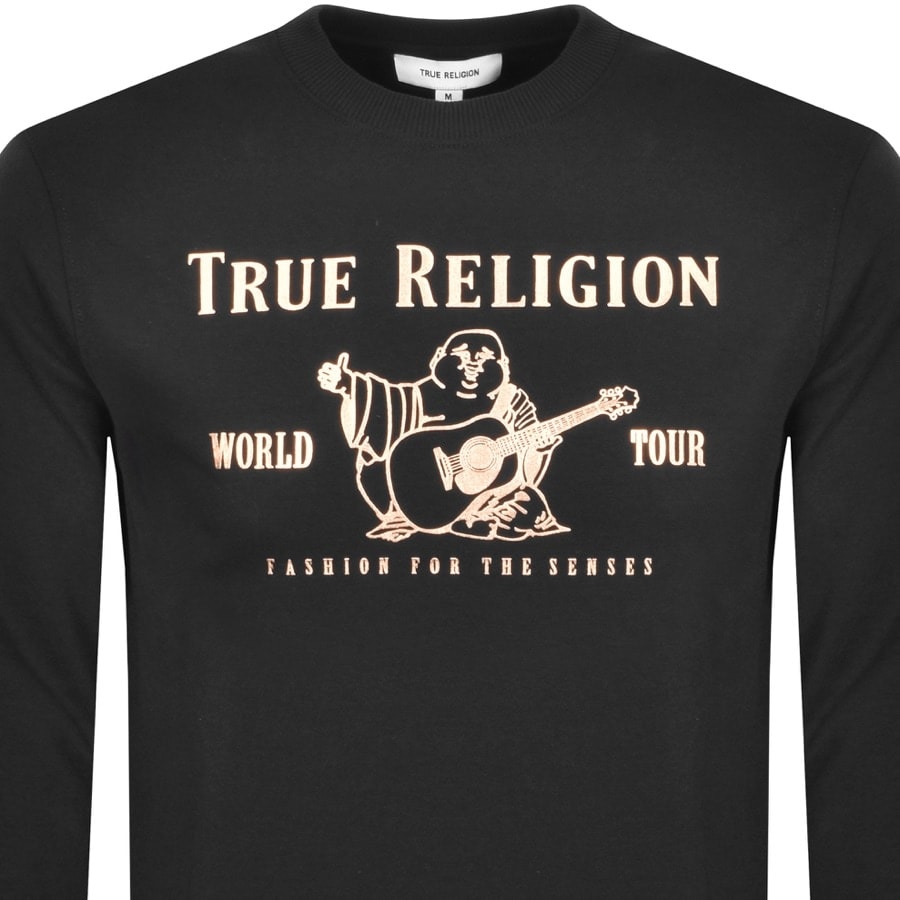Alternative Image for ProductTrue Religion Chad Core Sweatshirt Black2