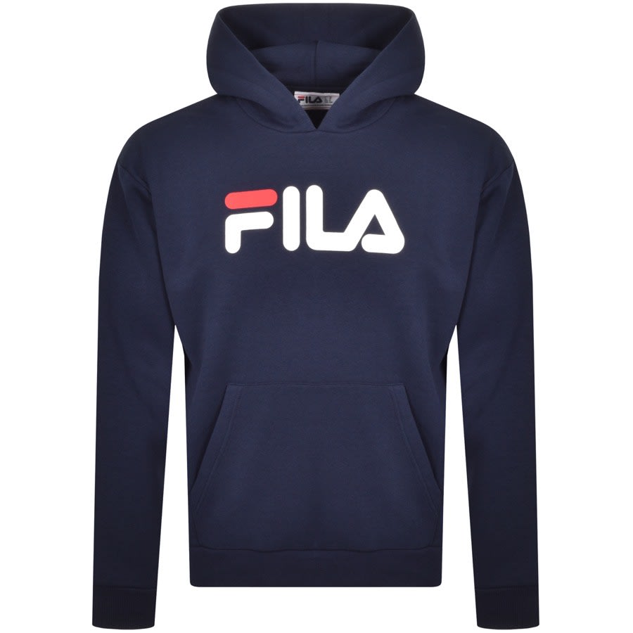 Alternative Image for ProductFila Vintage Axelo Classic Logo Hoodie Navy1