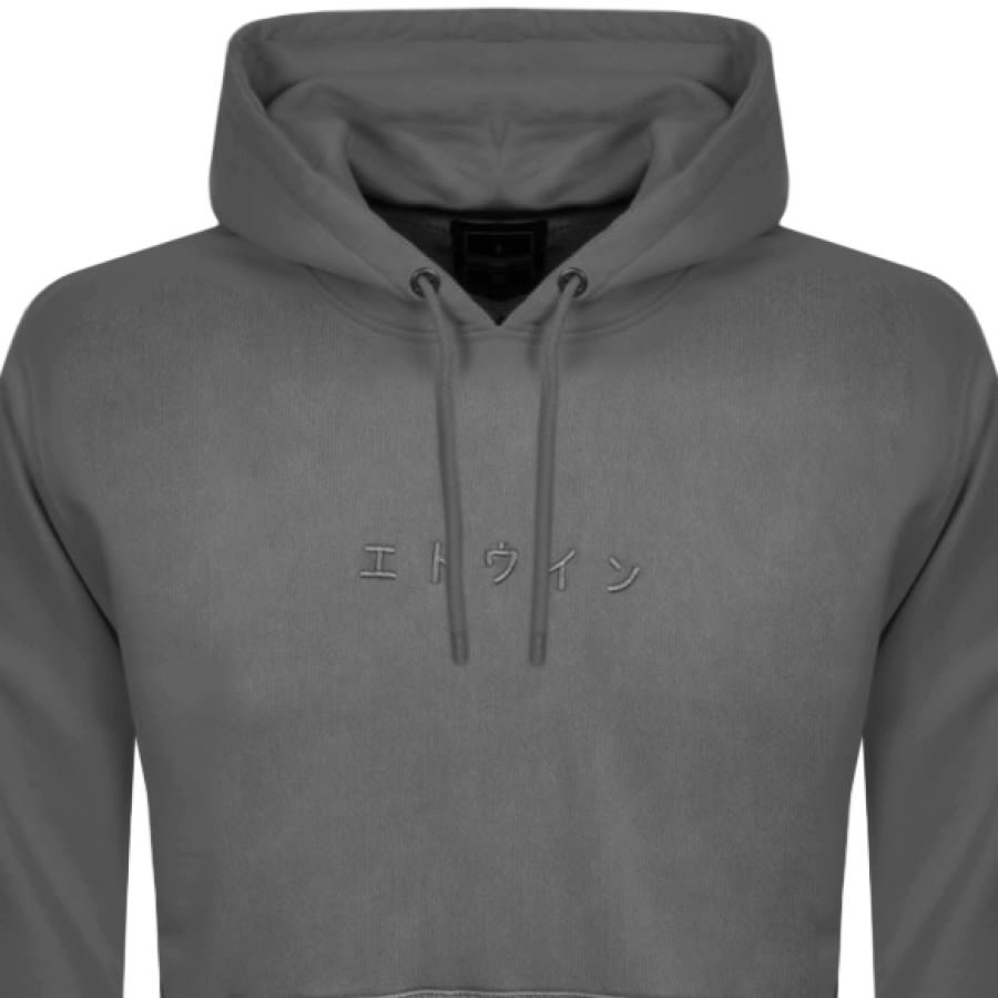 Alternative Image for ProductEdwin Katakana Logo Hoodie Grey2
