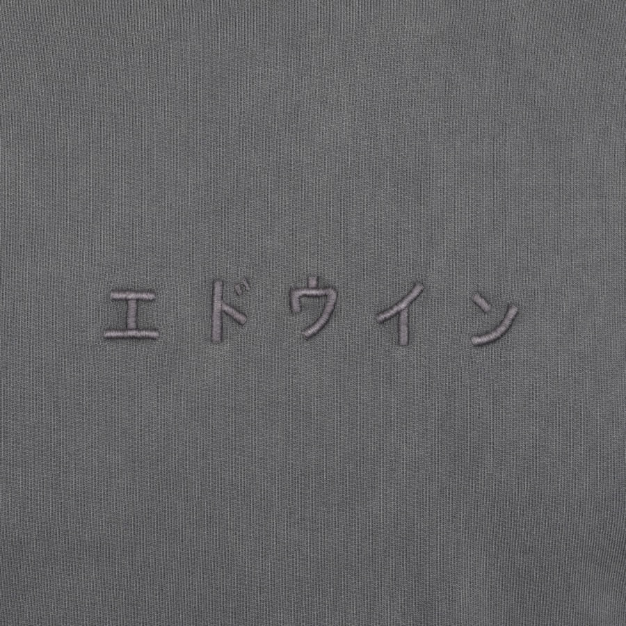 Alternative Image for ProductEdwin Katakana Logo Hoodie Grey3