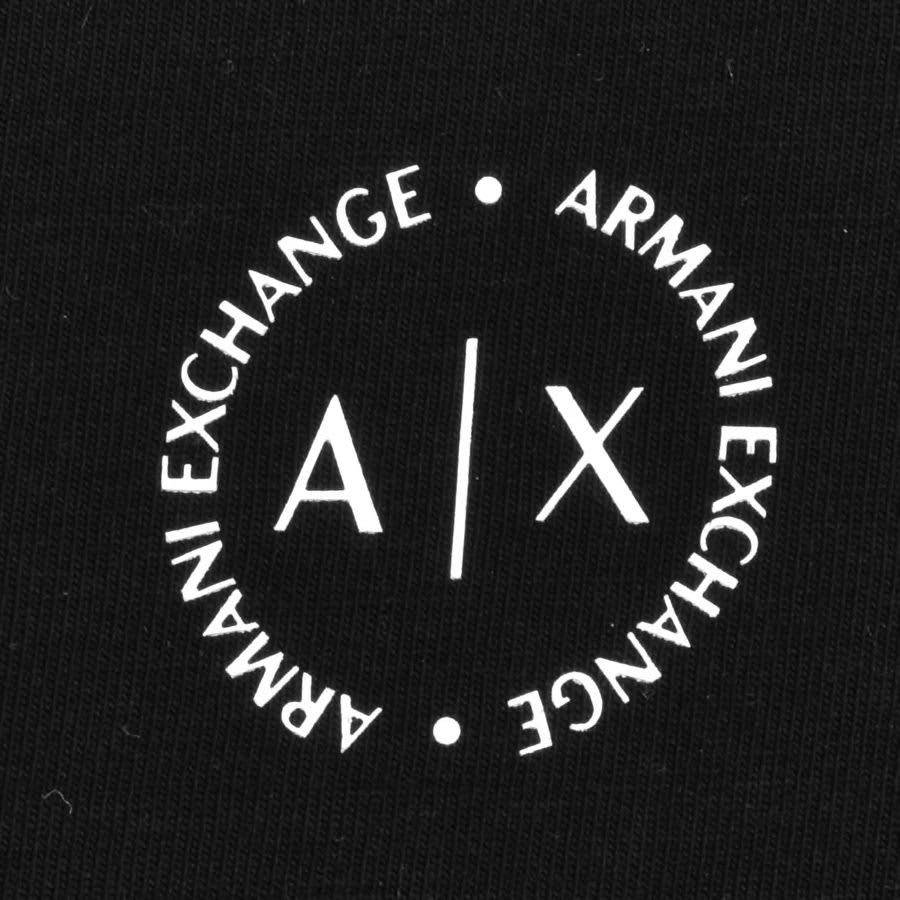 Alternative Image for ProductArmani Exchange Tipped Polo T Shirt Black3