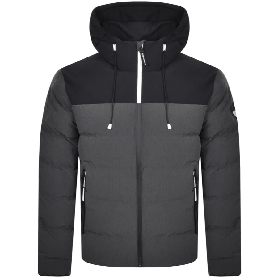 EA7 Emporio Armani Padded Jacket Grey Mainline Menswear