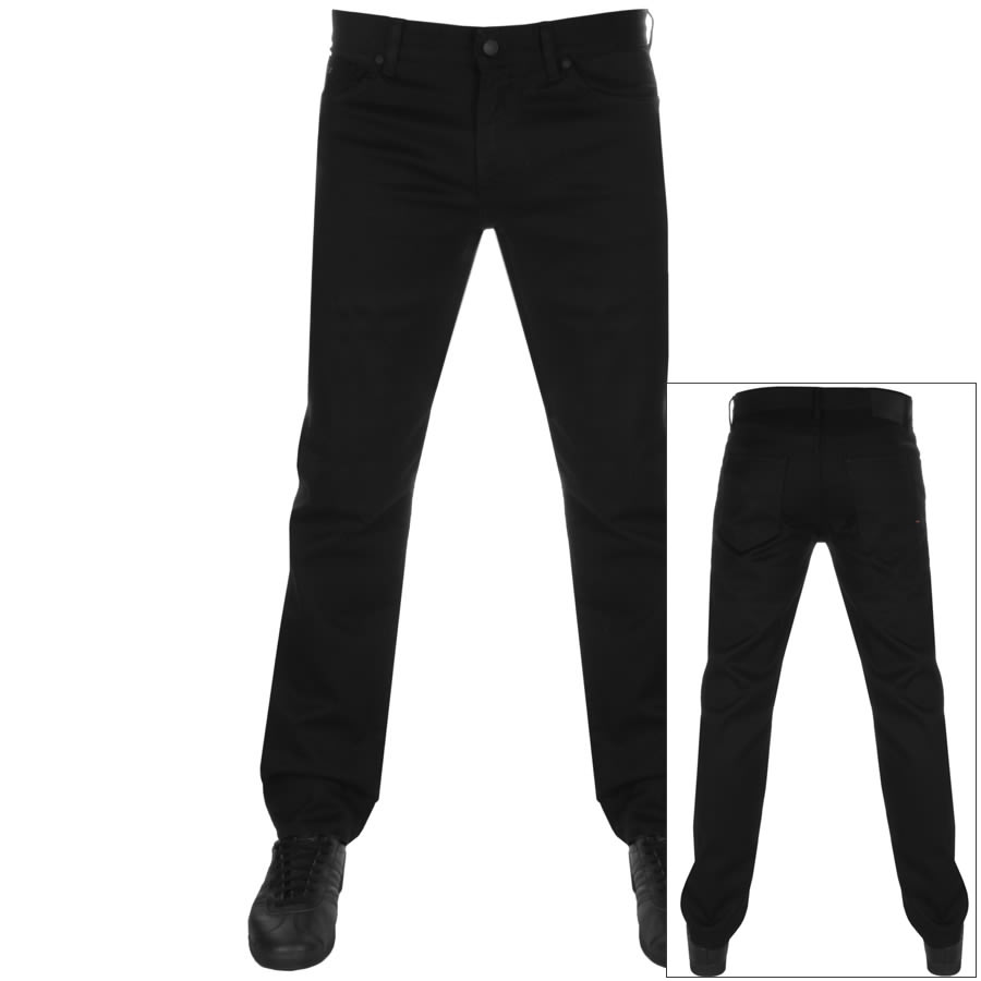 Alternative Image for ProductBOSS Maine Regular Fit Jeans Black1