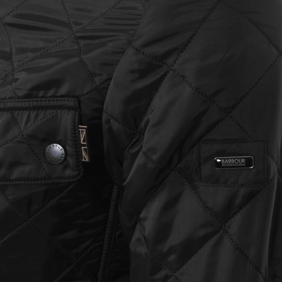 Alternative Image for ProductBarbour International Ariel Quilted Jacket Black3