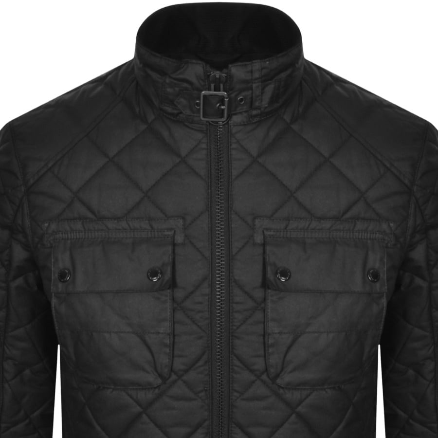 Alternative Image for ProductBarbour International Peel Wax Jacket Black2