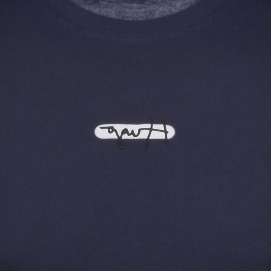 Alternative Image for ProductHUGO Durned Crew Neck T Shirt Navy3