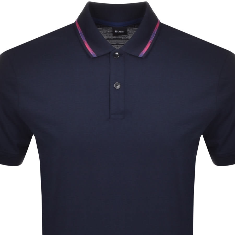 Alternative Image for ProductBOSS Pejay Polo T Shirt Navy2