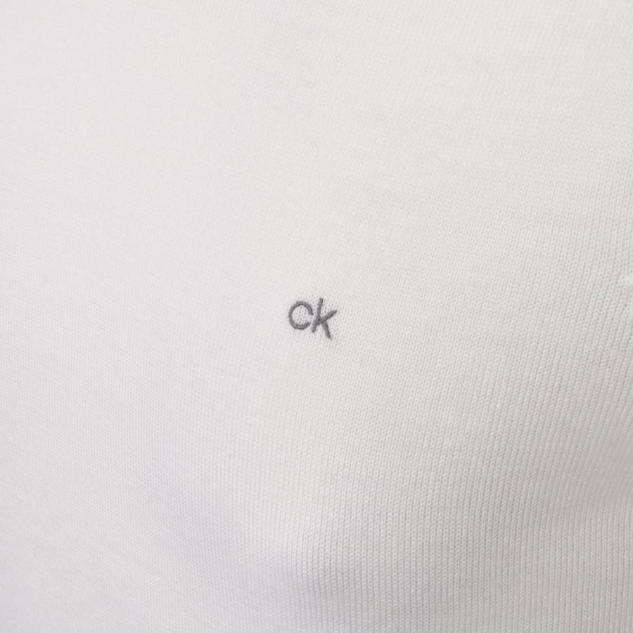 Alternative Image for ProductCalvin Klein Crew Neck Knit Jumper Cream3