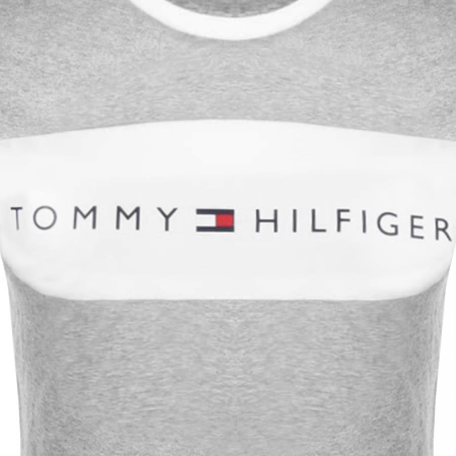 Alternative Image for ProductTommy Hilfiger Lounge Logo Flag T Shirt Grey3