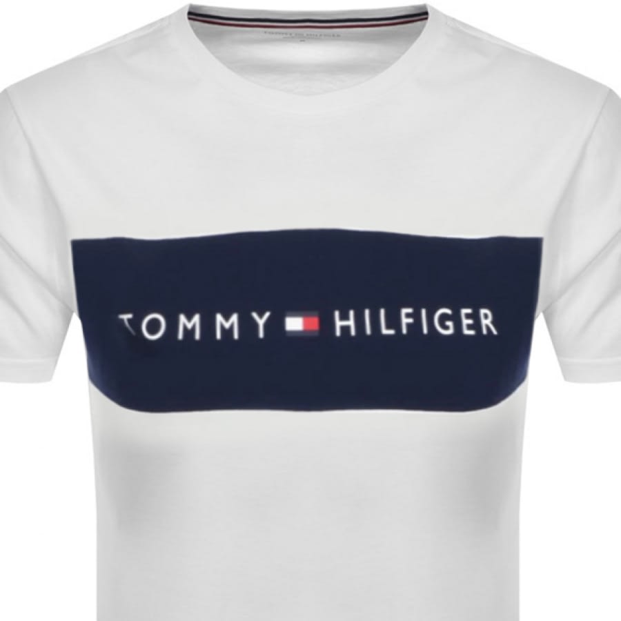 Alternative Image for ProductTommy Hilfiger Lounge Logo Flag T Shirt White2