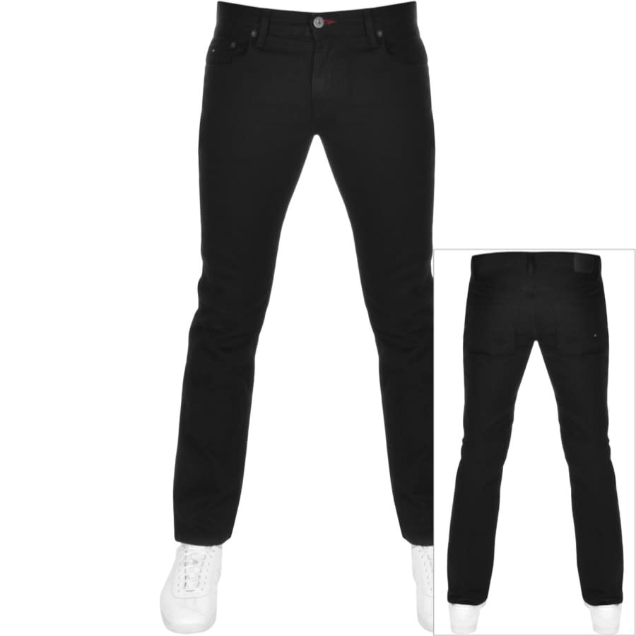 Alternative Image for ProductTommy Hilfiger Denton Straight Fit Jeans Black1