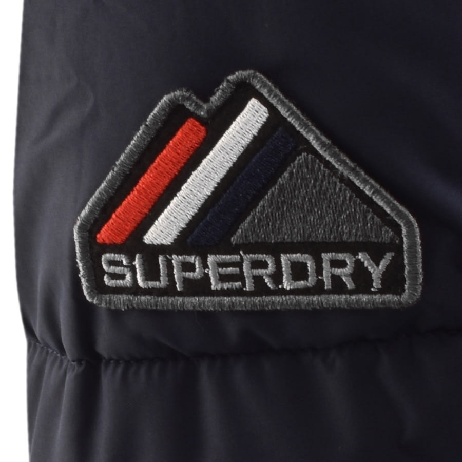 Alternative Image for ProductSuperdry Padded Sports Jacket Navy3