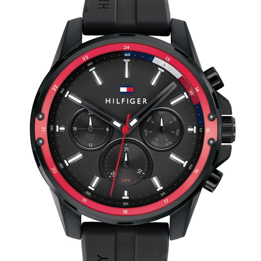 Alternative Image for ProductTommy Hilfiger 1791793 Mason Analogue Watch Black2