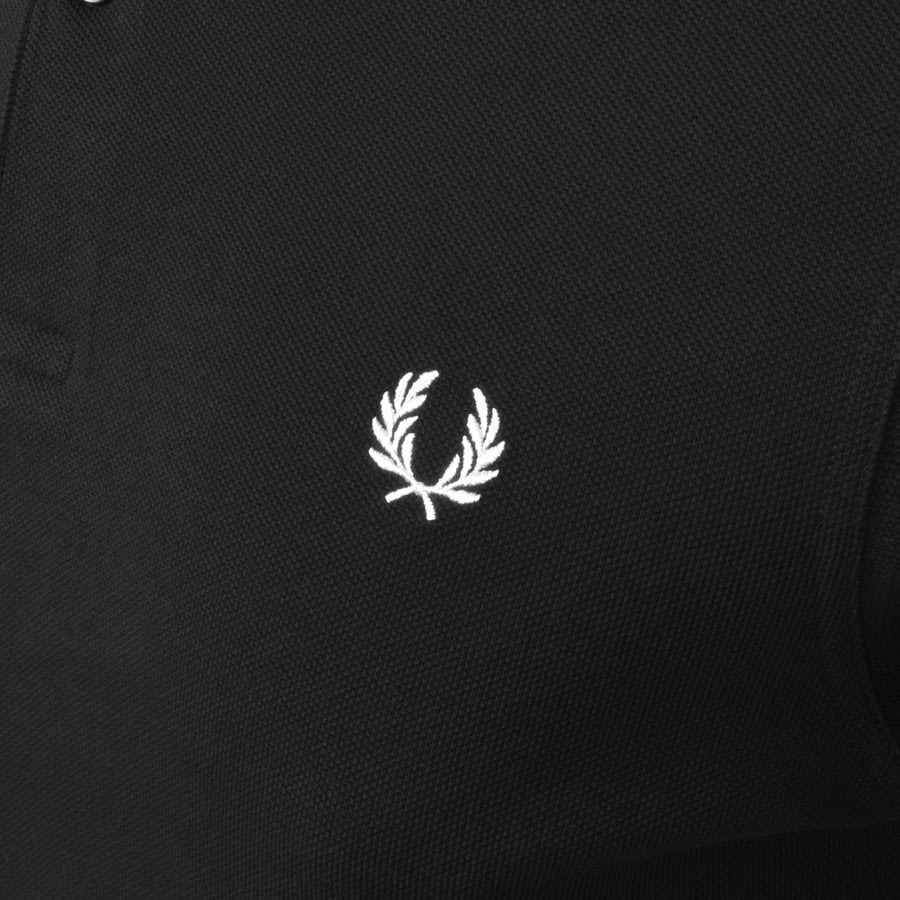Alternative Image for ProductFred Perry Twin Tipped Long Sleeved Polo Black3