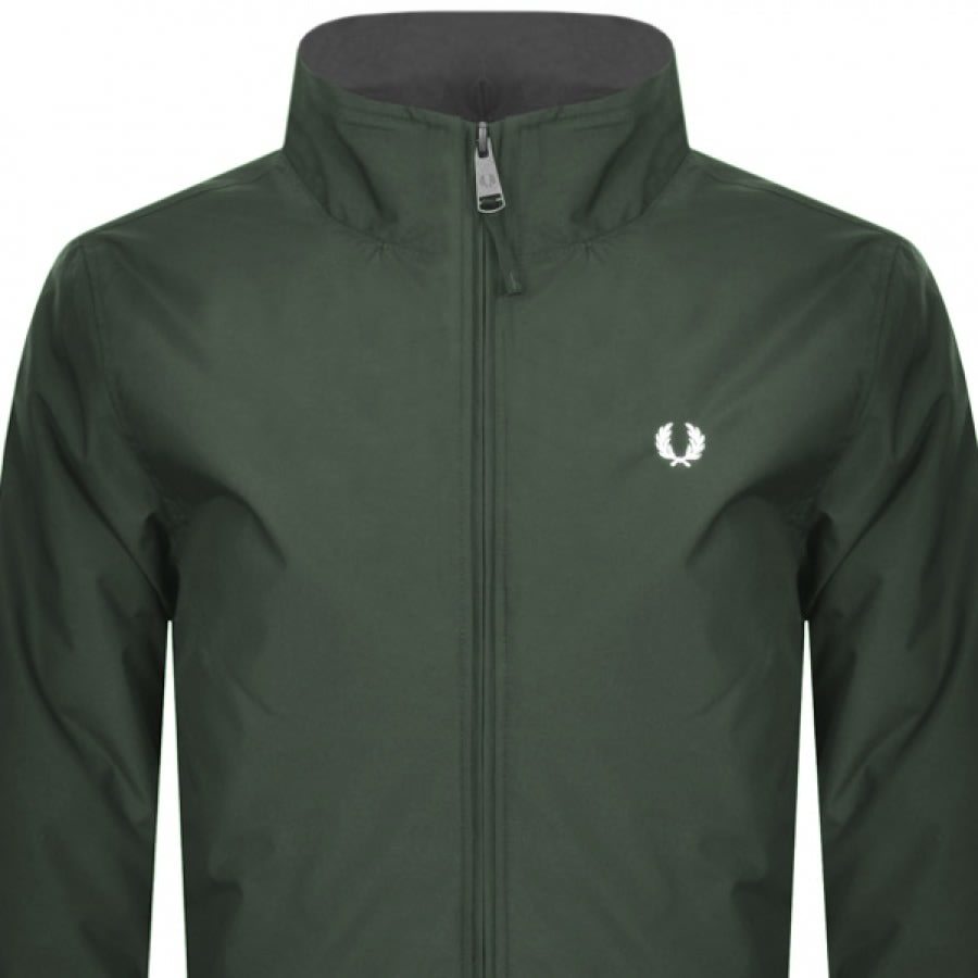 Alternative Image for ProductFred Perry Brentham Jacket Green2