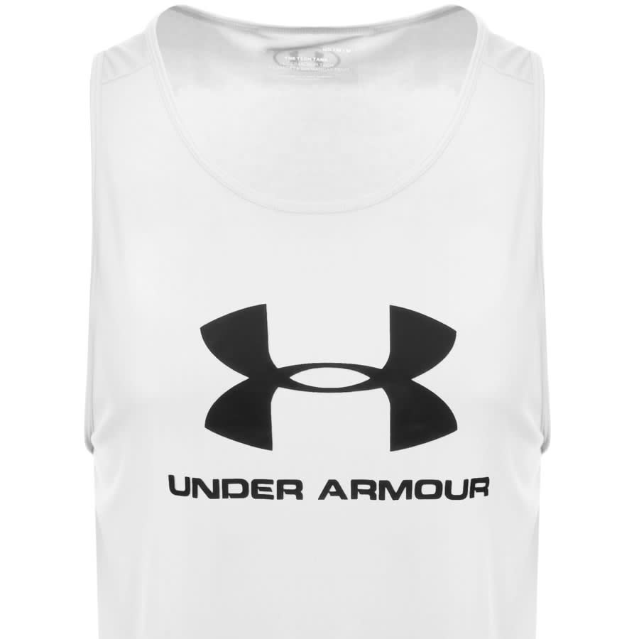 Alternative Image for ProductUnder Armour Sportstyle Vest T Shirt White2