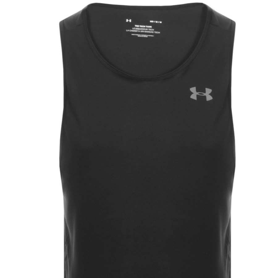 Alternative Image for ProductUnder Armour UA Tech 2.0 Vest T Shirt Black2