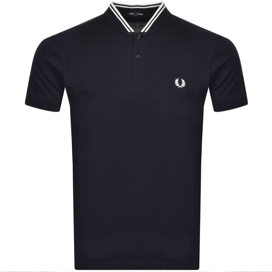 Alternative Image for ProductFred Perry Bomber Collar Polo T Shirt Navy1