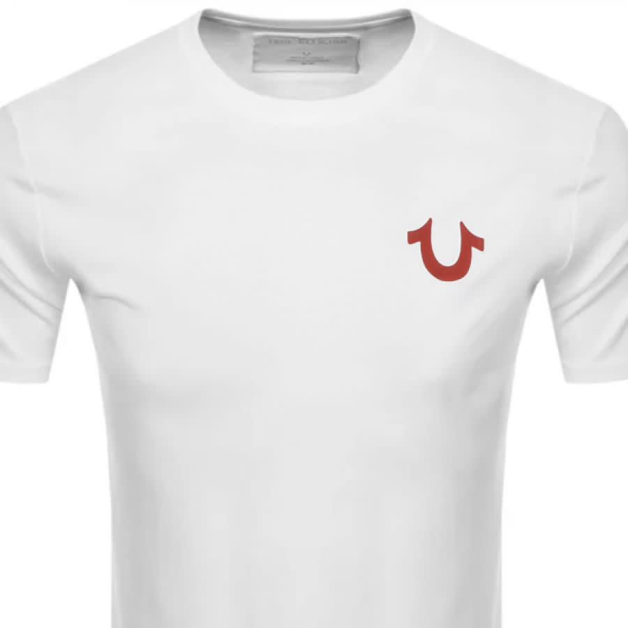 Alternative Image for ProductTrue Religion Buddha Logo T Shirt White2