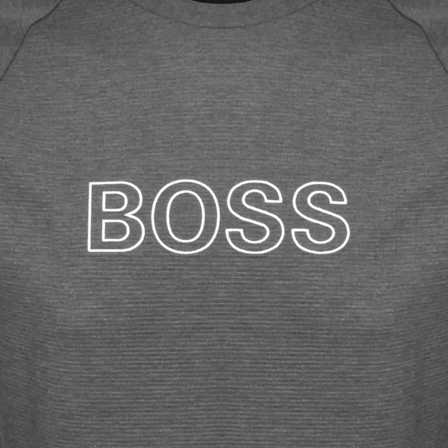 Alternative Image for ProductBOSS Bodywear Crew Neck Sweatshirt Grey3